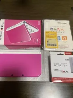 Newニンテンドー3DS LL ピンク×ホワイト 本体 ゲーム Nintendo