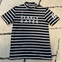PEARLY GATES レディース モックネックシャツ ブラック - メルカリ