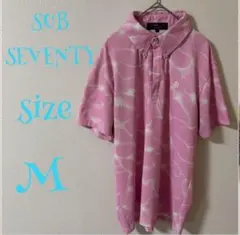 SUB SEVENTY ピンク タイダイ Mサイズ シャツ
