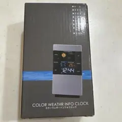 COLOR WEATHER INFO CLOCK 未使用