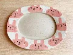 岡村友太郎　うさぎ小皿2枚セット　ハンドメイド皿　取り皿 岡村友太郎 うさぎ小皿2枚セット ハンドメイド皿 取り皿 - メルカリ