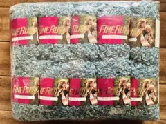 毛糸10玉13〜15号アクリル75%モヘア25%FINE RUBY 未使用