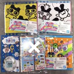 たまごっち 一番くじ C賞 てんしっちのたまごっちコンパクトミラー 6点セット