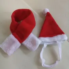 ☘️売切間近☘️コスチューム クリスマス 帽子 スカーフ 猫 小型犬 ペット