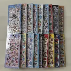 ディズニー プチドロップステッカー 18枚セット 国内正規品 まとめ売りのサムネイル