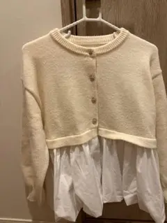 fitmore ドッキングカーディガン