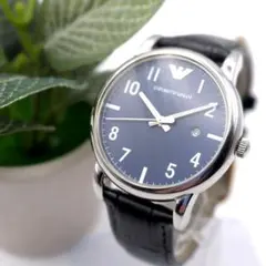 EMPORIO ARMANI メンズ 腕時計 ブラックAR-0368 - メルカリ