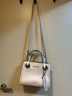 SAMANTHAVEGA ホワイト ショルダーバッグ