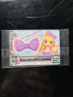 d*3様 ★／アイカツ カード／ダブルカラーリボン／