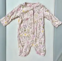 フラワープリントロンパース　NEXT ネクスト　綿　60サイズ　62cm