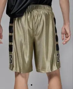 【新品】NIKE ジョーダン バスパンゴールドパンツ　Lサイズ
