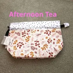Afternoon Tea 簡易保冷機能付き巾着型ランチバッグ　タグ付き未使用品のサムネイル