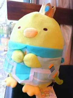 映画空の王国ふたりのこ すみっコぐらしペンギン？ 王冠付きぬいぐるみ新品未使用