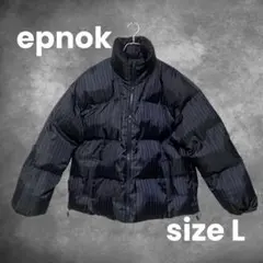 epnok メンズ ダウンジャケット スタンドネック中綿ショートブルゾン（ダウンジャケット/コート