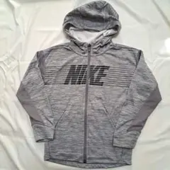 美品　Nike フルジップパーカー 140cm　S グレー