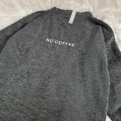 NC by NO COFFEE タグ付き フリースプロオーバーブラック　Ｌサイズ