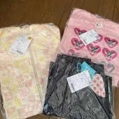 新品タグ付き❤︎ティンカーベル❤︎140㎝❤︎長袖シャツ、パーカー、短パン