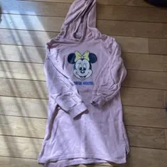 ミニーマウス　トレーナーワンピース