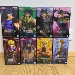ジョジョの奇妙な冒険Mometriaフィギュアセット。 全8種。