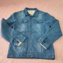 HALHAM 　デニムジャケットLサイズ　ブルー