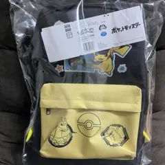 ポケモン プラチナムザッカリュック キャプテンピカチュウ・黄色いメガルカリオ