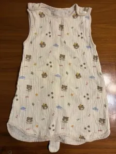 Lサイズ ガーゼスリーパー くま柄