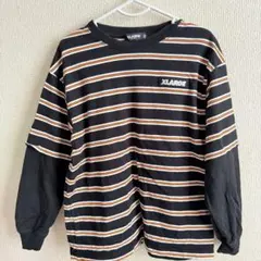 XLARGE 長袖カットソー ボーダー 120cm