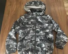 迷彩柄フード付きジャケット
