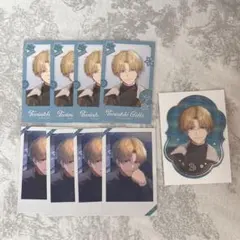 エクスアルビオ　にじさんじ　ウィンターデート　チェキ　クリアステッカー