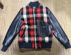 美品 schott ショット スタジャン レザー leather jacket