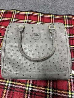 ハンドバック　オーストリッチ　高級バック　pelletterie