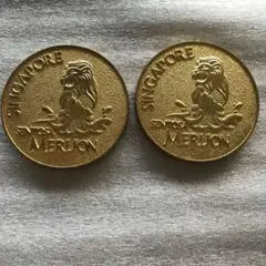 シンガポール SENTOSA MERLION コイン