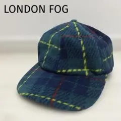 極美品!LONDON FOG ロンドンフォグ キャップ チェック フリーサイズ