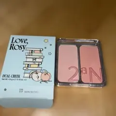 【2aN】 デュアルチーク 02 ラブ・ロージー 匿名配送のサムネイル
