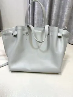 GRES Paris グレ 本革 ノットハンドル トートバッグ - メルカリ