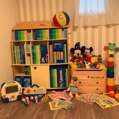 DWE フルセット　未使用品7割　ディズニー 英語システム　ワールドファミリー