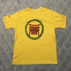 ミリタリーTシャツ　古着イエロー