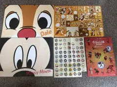 ディズニー　ミッキーマウス、チップとデールシール