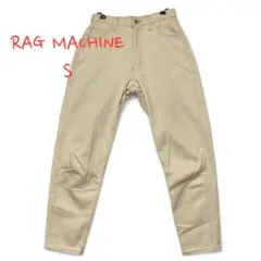 ☆RAG MACHINE ラグマシーン☆マムジーンズ S ベージュ カジュアル