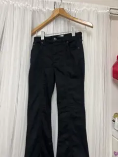 AZUL by MOUSSY ブラックブーツカットデニム S