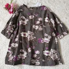 交渉OK！Yohji Yamamoto ノースリーブ 花柄 コットンリネン 2 - メルカリ