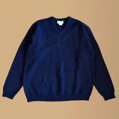 【J.CREW】Vネックニット / 白タグ