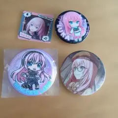巡音ルカ 缶バッジ 3種まとめ売り - メルカリ