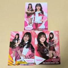 BBM チア 東北ゴールデンエンジェルス KURUMI レギュラー 3枚セット