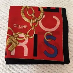 セリーヌ　大判ハンカチ　新品