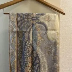 エトロのストール　ウール、シルク混紡　イタリア製