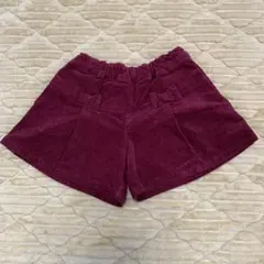 BeBe ワインレッド ハーフパンツ 110