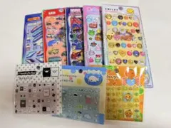 正規　ぷっくりシール ステッカー まとめ売り 6点セット