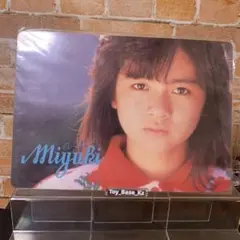 当時物　80年代　アイドル　杉浦幸　下敷き