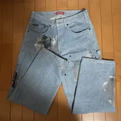 2025年最新】Supreme Nate Lowman Double Knee Painter Pantの